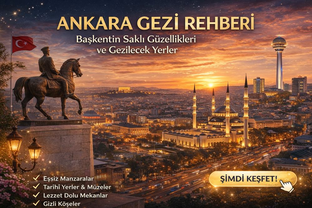 Ankara Gezi Rehberi : Başkentin Saklı Güzellikleri ve Gezilecek Yerler