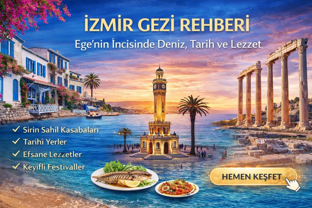 İzmir Gezi Rehberi : Ege’nin İncisinde Deniz, Tarih ve Lezzet