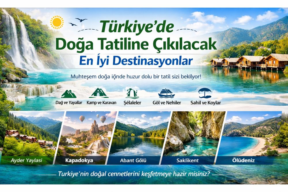 Türkiye’de Doğa Tatiline Çıkılacak En İyi Destinasyonlar 2026