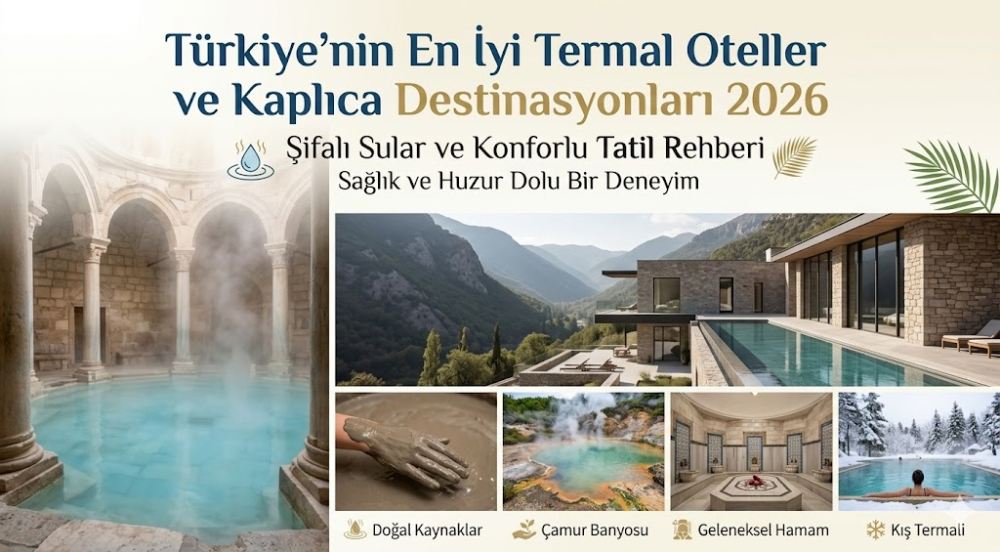 Türkiye’nin En İyi Termal Oteller ve Kaplıca Destinasyonları 2026